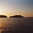 Tramonto sull'isola di Gavi